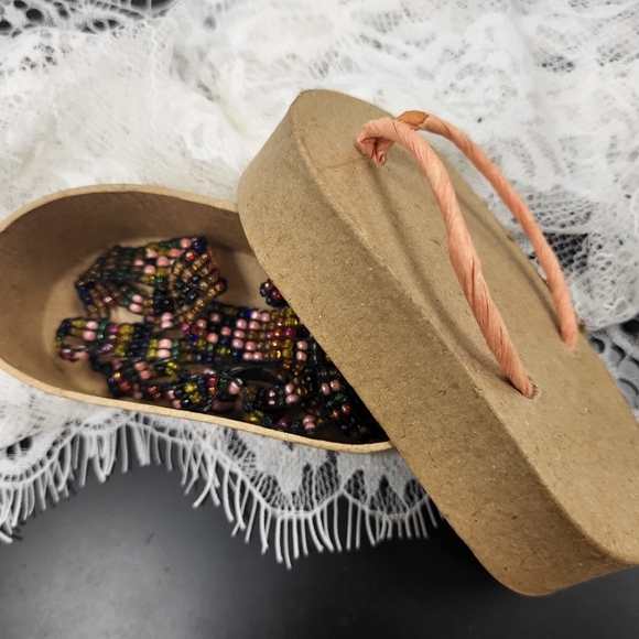 Source Unknown Shoes - Beaded Foot Jewlery